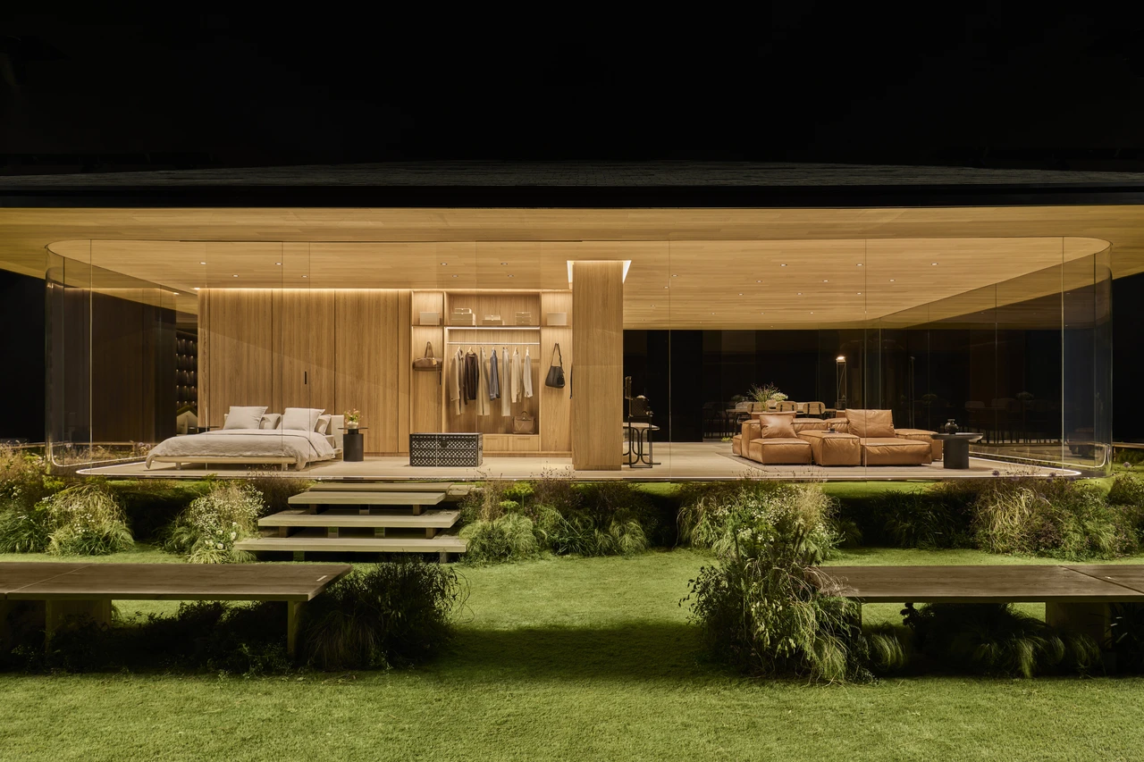 THE GLASS HOUSE EFFECT. HOW LOUIS VUITTON STAGES A PHILOSOPHY OF LIVING